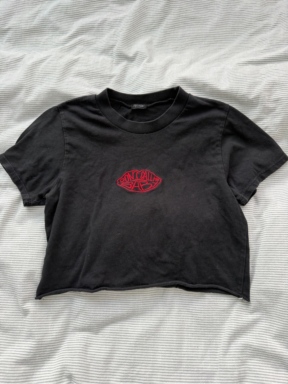 Brandy Melville Graphic Baby Tee